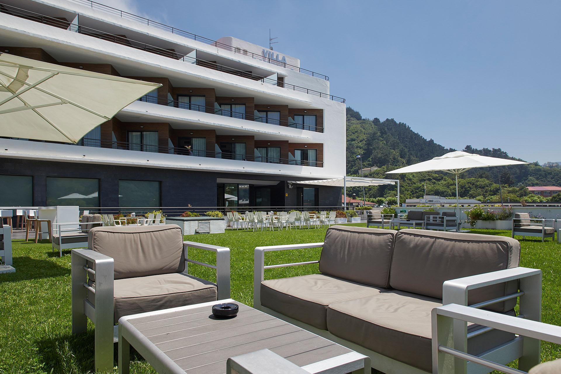 Hotel & Thalasso Villa Antilla - Habitaciones Con Terraza - Thalasso Incluida Orio Kültér fotó
